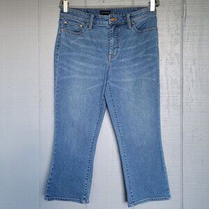 Talbots Crop Flare Denim‎ Jeans. Size 10P